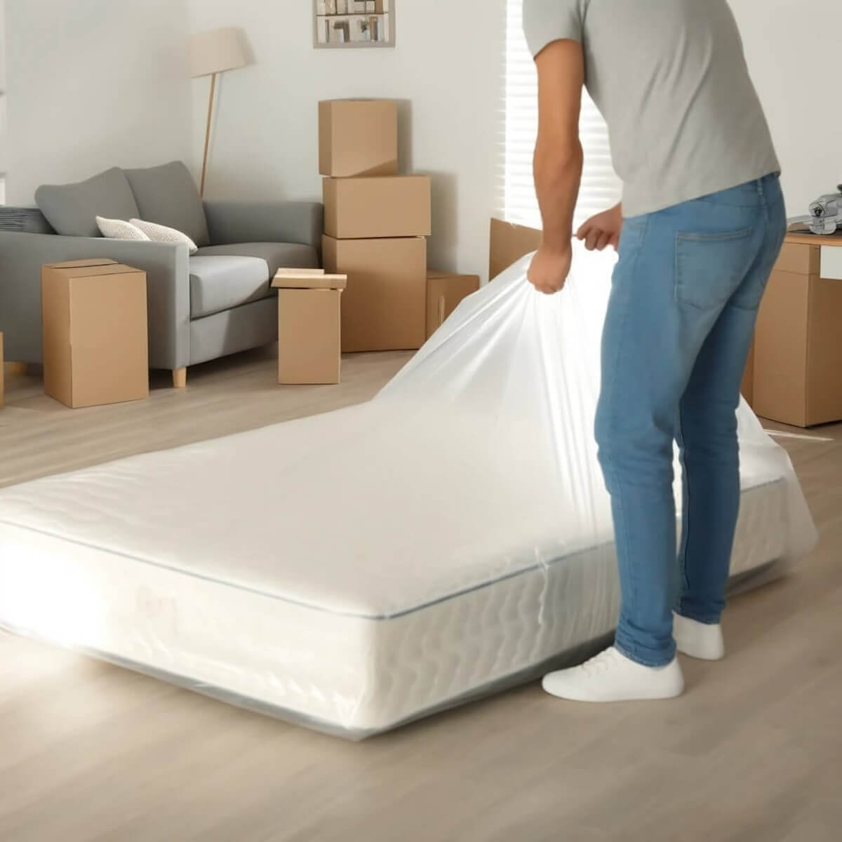 Single Mattress Moving Protector Cover