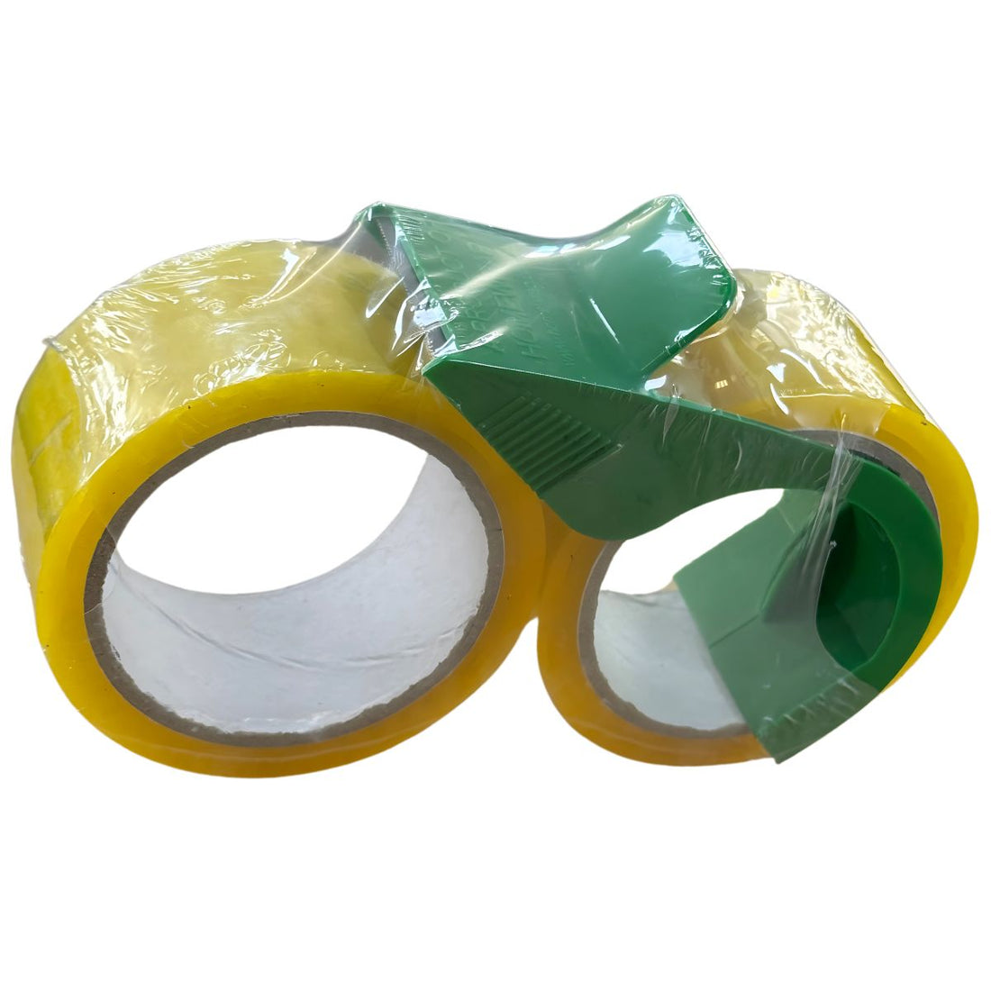 Economy Packing Tape Dispenser & 2 Rolls