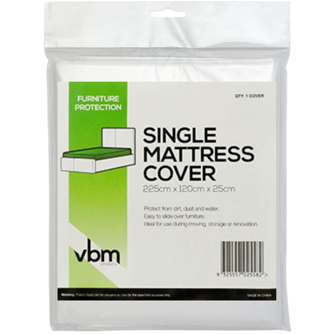 Single Mattress Moving Protector Cover