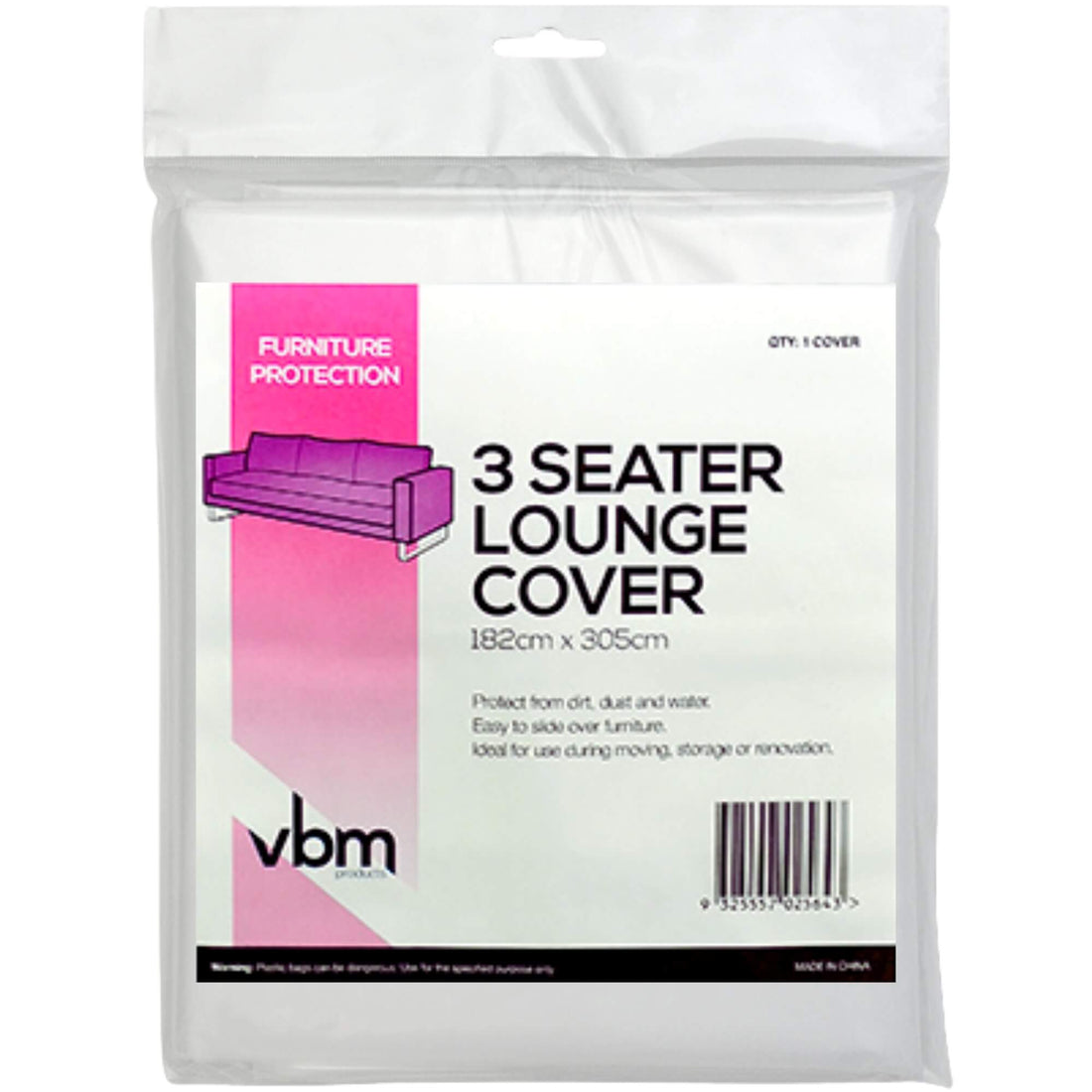 3 Seater Lounge Moving Protector Cover