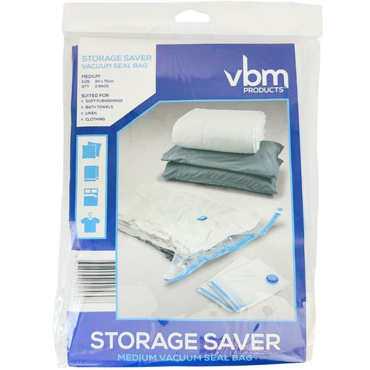 Vacuum Storage Bag (Medium) (2pk)