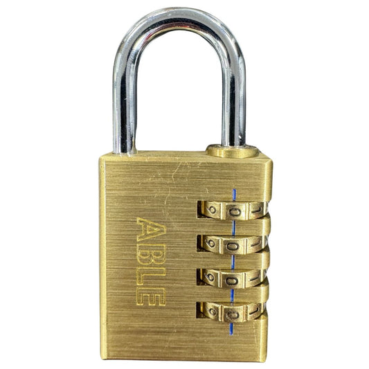 ABLE 40mm Resettable Combination Padlock 4 Digit
