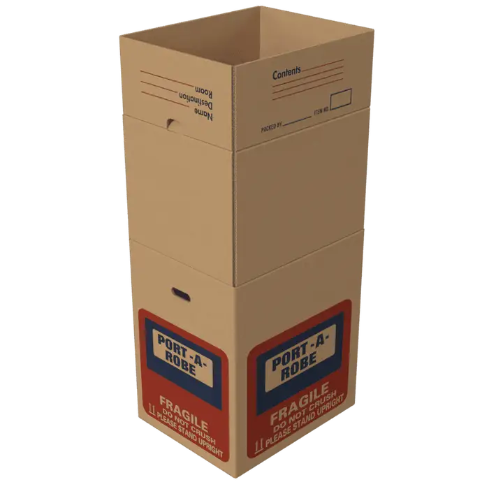 Heavy Duty Port-A-Robe Wardrobe Moving Box Carton