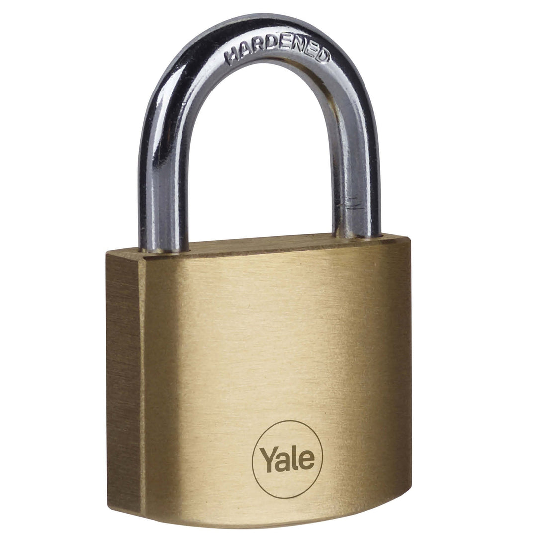 Yale 40mm Brass Padlock 3 Keys Y110B/40