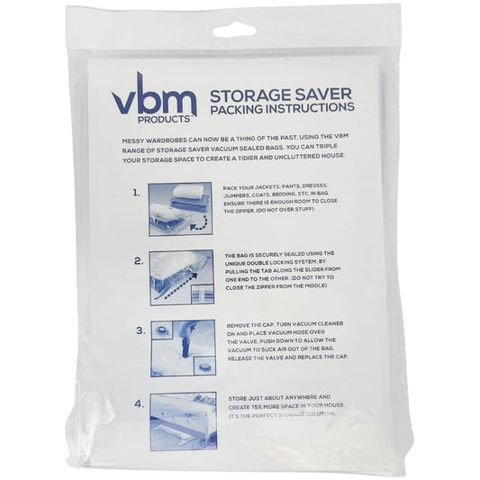 Vacuum Storage Bag (Medium) (2pk)