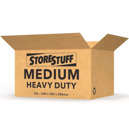 Medium Heavy Duty Moving Box Carton (25 Pack)