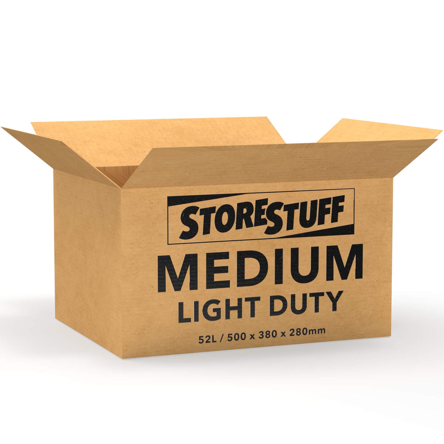 Medium 52L Light Duty Moving Box Carton (10 Pack)