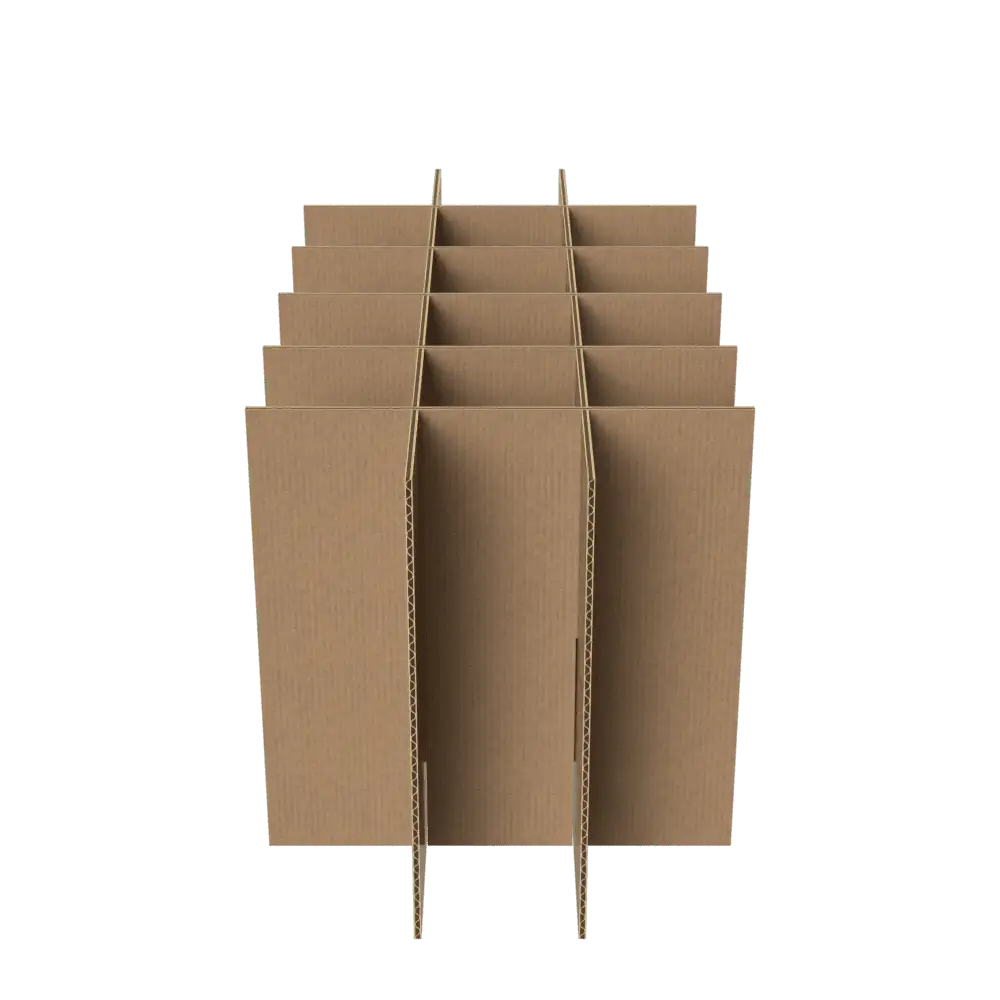 Adjustable Kitchen & Crockery Moving Box Carton with Dividers