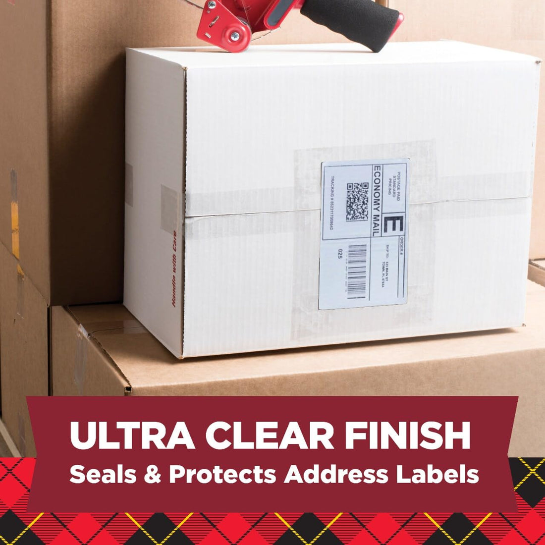 Scotch Secure Seal Packing Tape, Ultra Clear, Reliable and Durable Seal