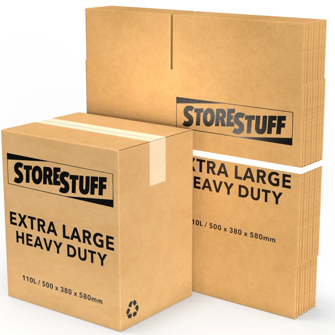 XL Heavy Duty Moving Box Carton (10 Pack)