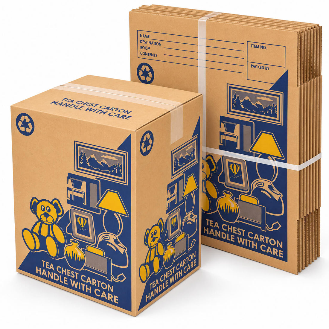 Heavy Duty Tea Chest Carton (10 Pack)