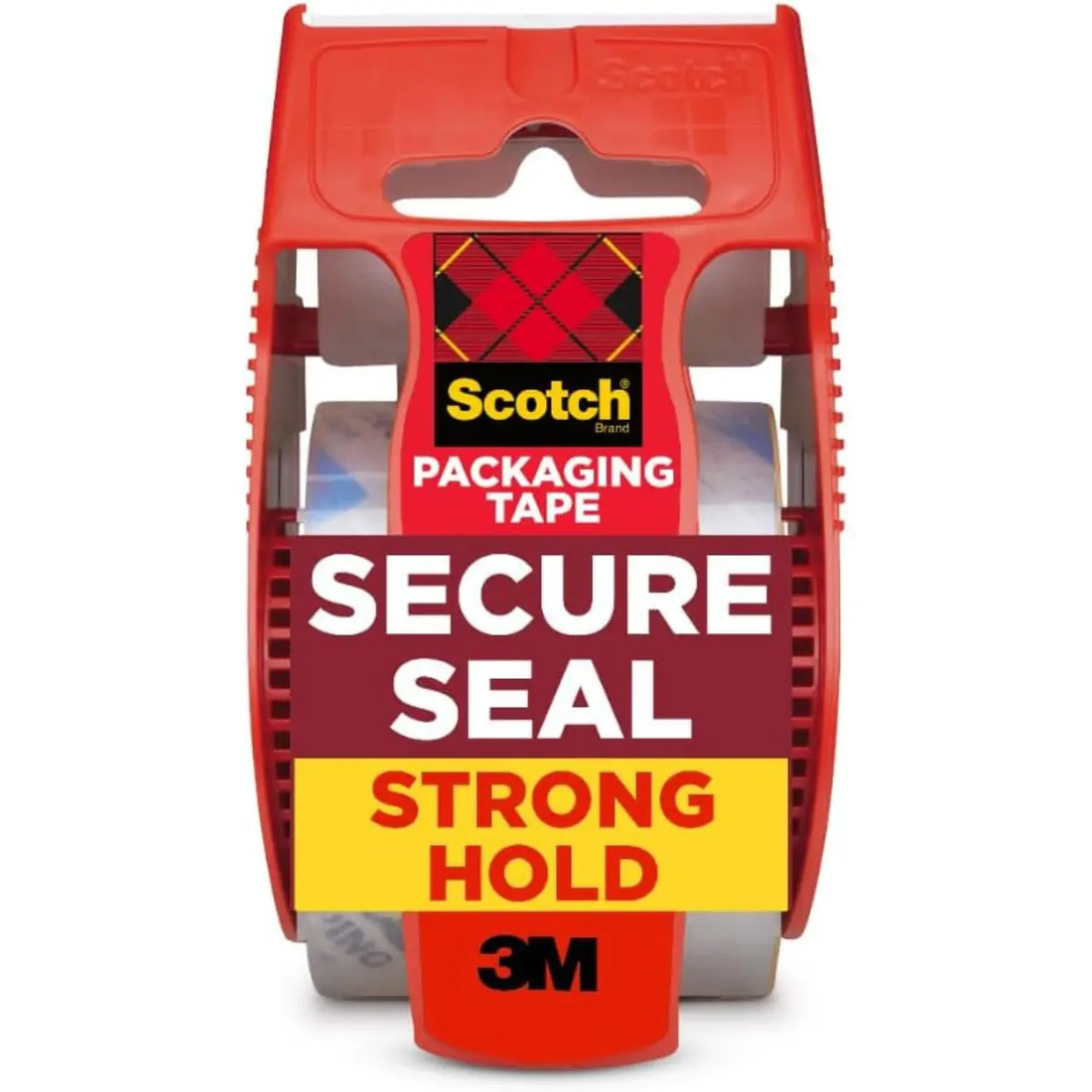 Scotch Secure Seal Packing Tape, Ultra Clear, Reliable and Durable Seal