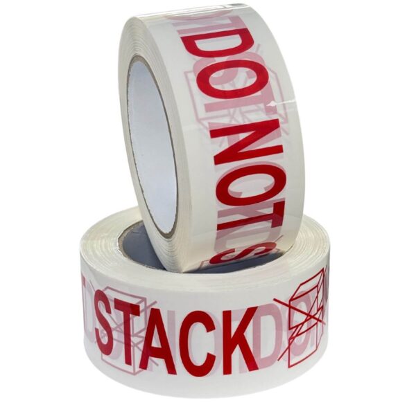 100m DO NOT STACK Printed Tape